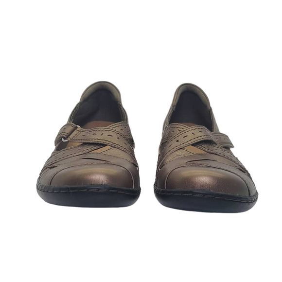 Clarks Ultimate Comfort Leather Loafers Ashland Spin Q Women's 9 - Picture 7 of 9